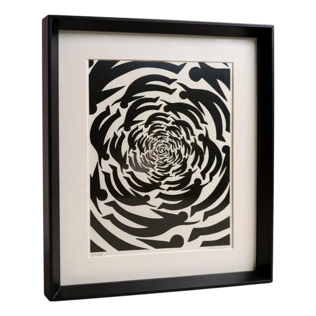 Théo Haggai, Tourbillon, 2021, Lithograph For Sale