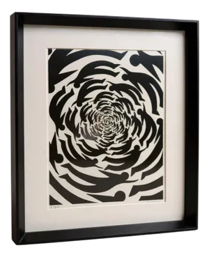 Théo Haggai, Tourbillon, 2021, Lithograph