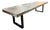 Origins by Phillips Collection Grey Stone Straight-Edge Dining Table Attributed To For Sale