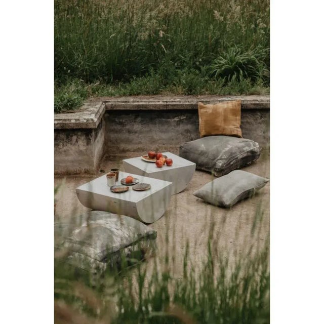 Not Yet Made - Made To Order Half Moon Medium Side Table by Mylene Niedzialkowski For Sale - Image 5 of 6