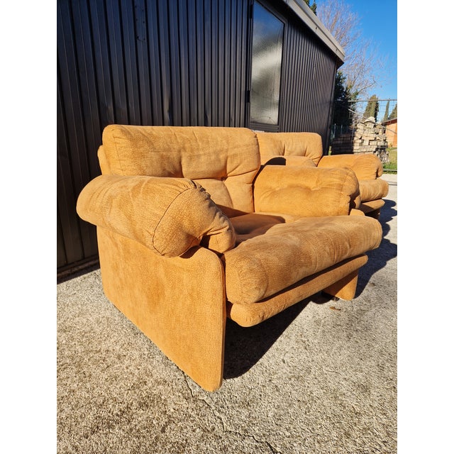 Coronado Armchairs attributed to Afra & Tobia Scarpa for B&B Italia, 1970s, Set of 2 For Sale - Image 11 of 14