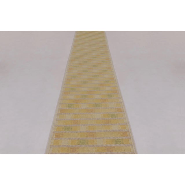 Handwoven entirely in premium wool, this 3x24 extra-long runner is a premier selection from our contemporary Scandinavian...