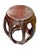 Pair of Vintage Chinese Chinoiserie Hardwood Garden Stools or PedestalS For Sale - Image 4 of 18