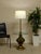 Vintage Hollywood Regency Floor Lamp With Integrated Glass Table For Sale In Los Angeles - Image 6 of 9