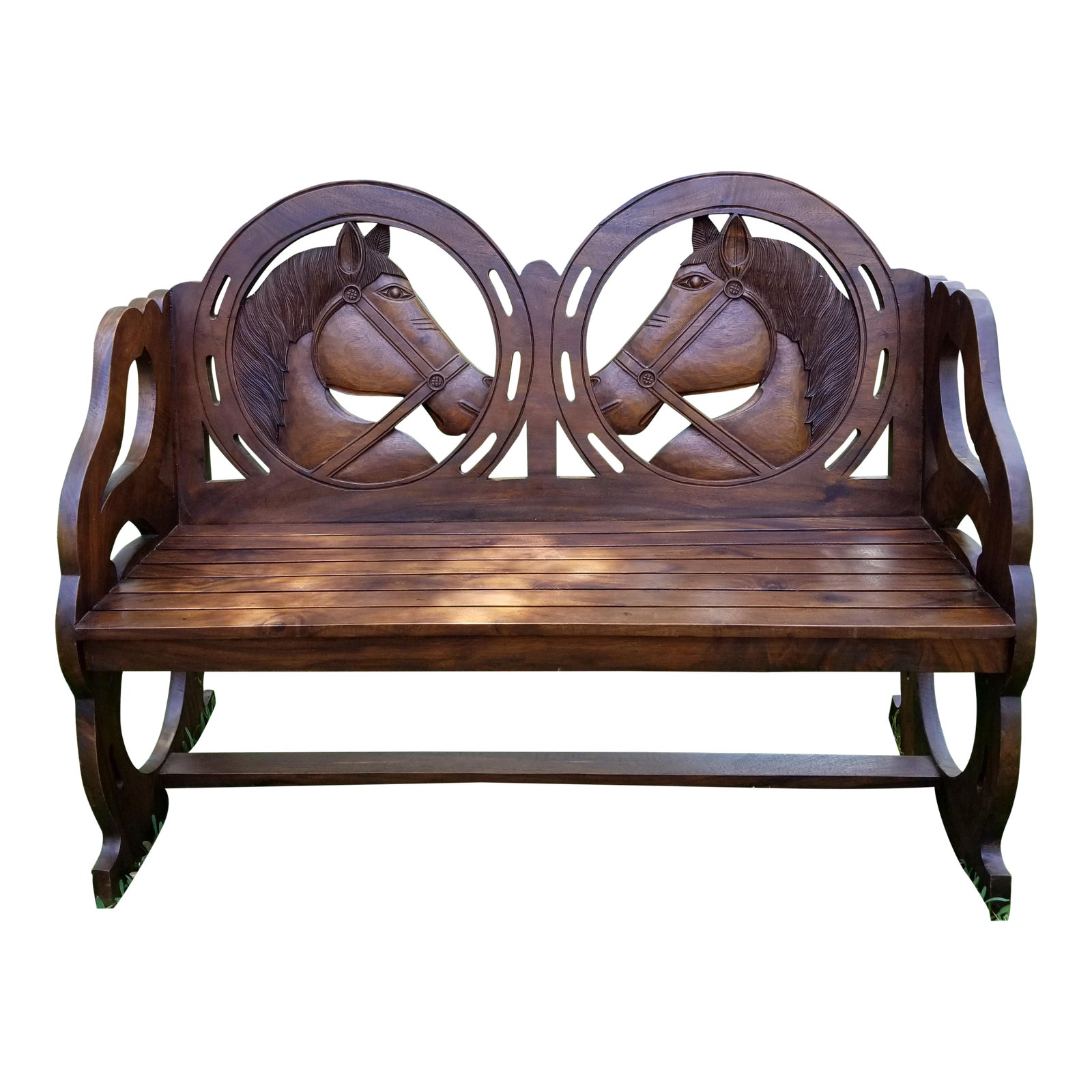 Vintage Horse Bench Chairish