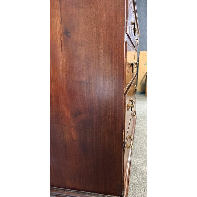 18th Century Solid Mahogany 5-Drawer Chest For Sale - Image 12 of 13