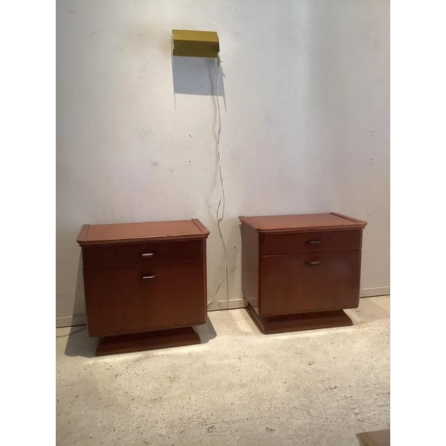 Art Deco Nightstands, 1920s, Set of 2 For Sale - Image 12 of 13