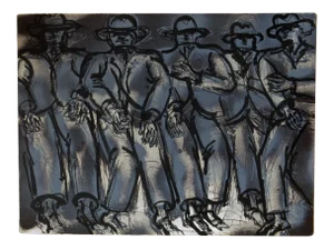 Lester Johnson, Frontal Street Scene