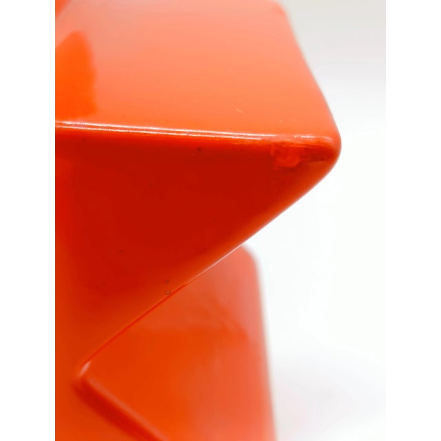 1980s Italian HSING Ceramic Vase by Ettore Sottsass for Alessio Sarri, 1980s For Sale - Image 5 of 9