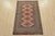 Tribal Bokhara Jaldar Rug 3’1” X 4’10” Pink Wool Tribal Hand-Knotted Oriental Carpet For Sale - Image 3 of 11