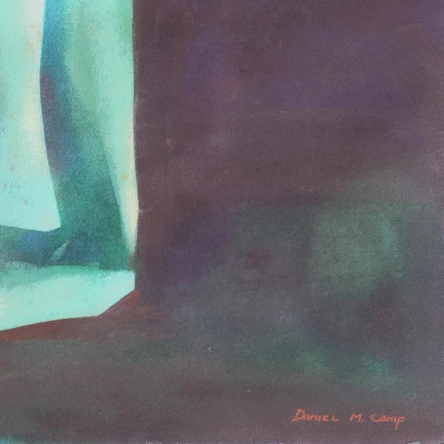 Signed lower right, 'Daniel M. Camp' (American, born 1947) and painted circa 1985. Daniel Camp painted and taught art at...