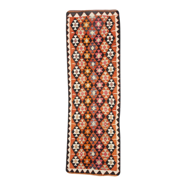 Vintage Kilim Runner Rug For Sale