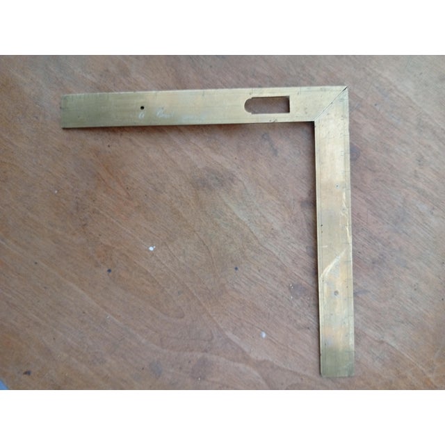 Early 19th Century Antique Square Brass Surveyors, 1800 For Sale - Image 5 of 5