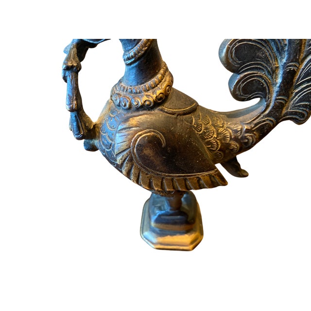 Antique Circa 18th Century Indian Hamsa Bird Finial For Sale - Image 4 of 7
