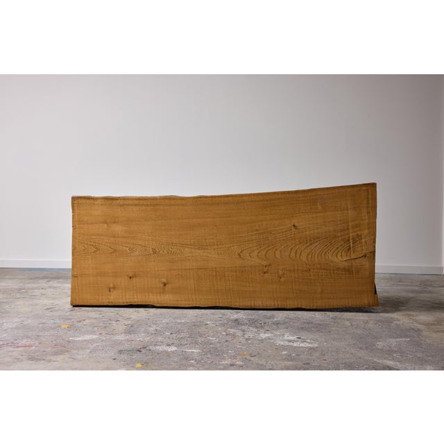 Wabi-Sabi Coffee Table in Elm, 1977, in Good conditions. Designed 1960 to 1969 I have official proof of authenticity such...
