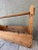 Large vintage handmade solid pine wood toolbox with handle. Rustic aesthetic. Measures 30 1/2” long x 8 3/4” wide x 17”...