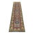 Kazak Runner 2’8” X 9’8” Gray Wool Tribal Hand-Knotted Oriental Rug For Sale