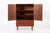 Mid Century Danish Teak Wood Storage or Bar Cabinet For Sale - Image 4 of 12