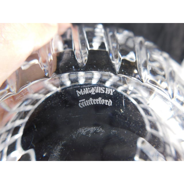 1990s 1990s Waterford Quadrata 9 Inch Round Serving Bowl For Sale - Image 5 of 5