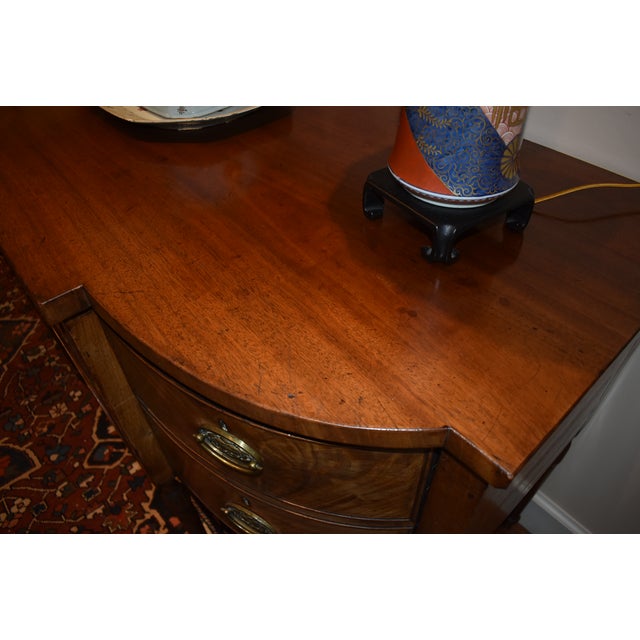 Wood English Sheraton Sideboard For Sale - Image 7 of 11