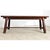 French Mid-Century Brutalist Pine Dining Table For Sale - Image 4 of 14