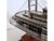 1970s Large Vintage Italian Silver 800 Steamboat Statue with Wooden Base by Robert E. Lee, 1970s For Sale - Image 5 of 12