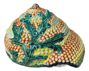 Vintage Vietri Ceramic Shell Box