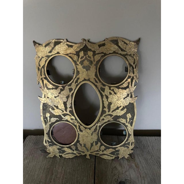 Vintage Photo Frame in Brass For Sale - Image 6 of 6