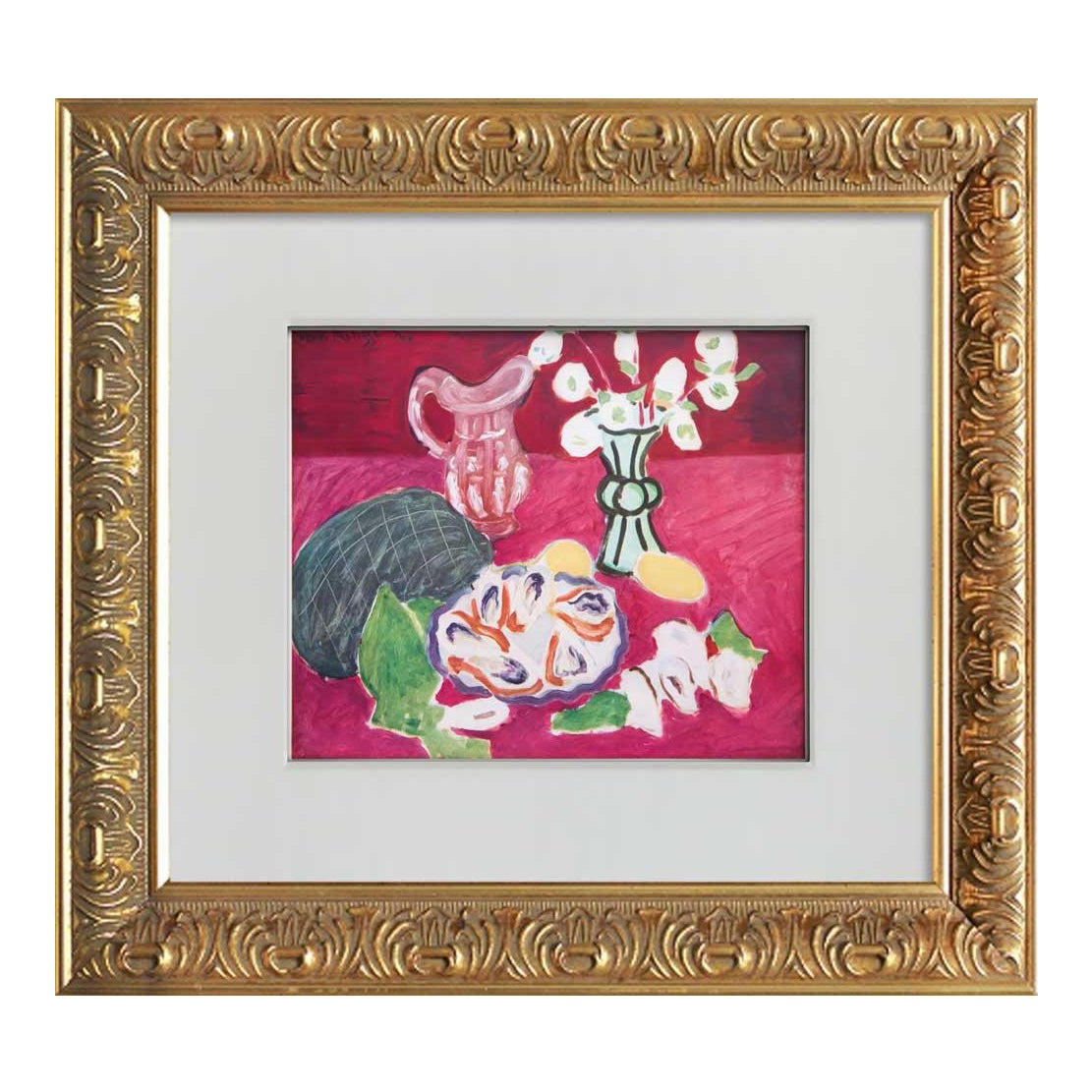 1940s Vintage Henri Matisse Roses De Noel Ltd Edition Lithograph Print Chairish