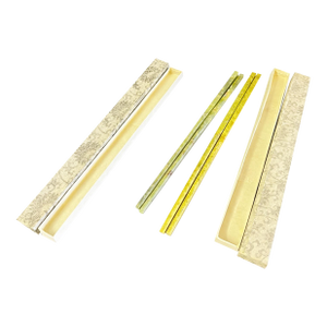 Vintage Chinese Jade 4 Chopsticks Set in Original Boxes, Mid Century - 2 Pairs
