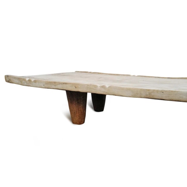 Old Senufo Wood Bed Table For Sale - Image 10 of 13