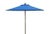 Not Yet Made - Made To Order Cannes 9ft Wooden Outdoor Umbrella - Pacific Blue For Sale - Image 5 of 5