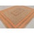 Orange Orange Border Rectangle Jute Handmade Rug 2.6'x6' Ft. For Sale - Image 8 of 13