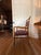 Mid-Century Modern MCM Wood Frame Danish Armchair With New Maharam Sculpted Velvet Upholstery Imo John Van Koert For Sale - Image 3 of 10