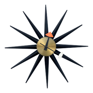 Mid-Century Modern George Nelson Starburst Clock