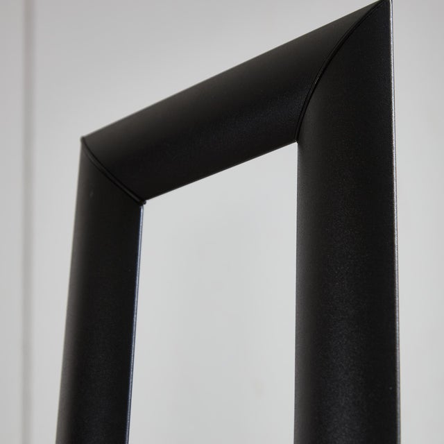 Metal Regia Dining Chair Set attributed to Antonello Mosca for Ycami Collection, 1980s, Set of 4 For Sale - Image 7 of 18