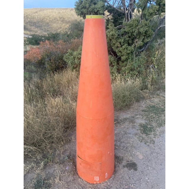 Industrial Salvaged Warhead Section Off Decommissioned Missile From Johnston Island in S Pacific Cold War Era For Sale - Image 3 of 13