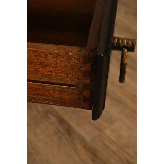 2010s French Colonial Style Butcher Block Kitchen Island For Sale - Image 5 of 18