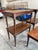 Wood Vintage French Wooden Bistro Coffee Tables, 1940, Set of 5 For Sale - Image 7 of 9