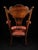 Wood Edwardian Mahogany & Satinwood Inlaid Armchair with Castors, 1905 For Sale - Image 7 of 9