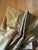 Custom Silk Plaid French-Pleated Drapery Panel With Olive Leading Edge, 66” X 103” For Sale - Image 4 of 7