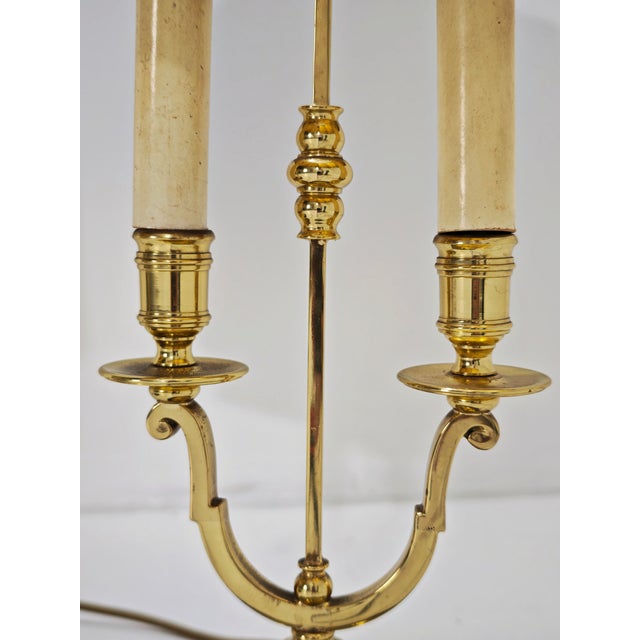 Mid-Century Modern Empire Brass Table Lamps, 1960s, Set of 2 For Sale - Image 17 of 18