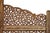 Vintage Handcrafted Wood Screen; Room Divider For Sale - Image 11 of 12