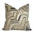 Deco Leaves Pillow Cover in Natural - 22x22 For Sale