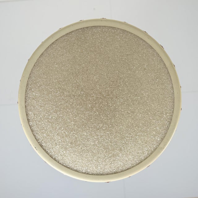 Vintage DDR UFO Lamp in White with Red Elements, 1970s For Sale - Image 10 of 13