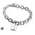 Louis Vuitton Locket Chain Vintage Link Bracelet in 18 Karat White Gold, 87 Gm For Sale - Image 16 of 17