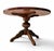 Oak Dining Table with Central Pedestal For Sale - Image 4 of 14