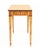 Brown Neoclassical Style Marquetry Console Table For Sale - Image 8 of 9