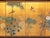 Chinoiserie 1970s "Chrysanthemums and Sparrows", Antique Style Chinoiserie Painted Screen For Sale - Image 3 of 18