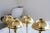 1960s Mid-Century Modern Brass Oil Lamps from Hejl, Denmark, Set of 4 For Sale - Image 5 of 9